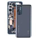 Original Battery Back Cover for Xiaomi Mi 10T Pro 5G / Mi 10T 5G M2007J3SG M2007J3SY(Black) - 1