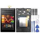 OEM LCD Screen for Amazon Kindle Fire HD 7 2017 SR043KL  Digitizer Full Assembly with Frame（Black) - 1