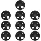 10 PCS Camera Lens Cover for Nokia C5 Endi (Black) - 1