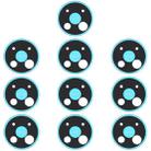 10 PCS Camera Lens Cover for Nokia C5 Endi (Blue) - 1