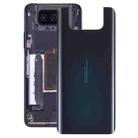 Glass Battery Back Cover for Asus Zenfone 7 ZS670KS(Black) - 1