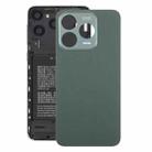 For ZTE Blade V70 Design Leather Material Battery Back Cover with Adhesive - 1