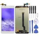 OEM LCD Screen for ZTE Blade A570 T617 A813 with Digitizer Full Assembly (White) - 1