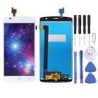 OEM LCD Screen for ZTE Blade L5 Plus with Digitizer Full Assembly (White) - 1