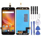 OEM LCD Screen for ZTE Blade X5 B880 with Digitizer Full Assembly (Black) - 1