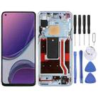 For OnePlus 8T 5G KB2001 KB2000 KB2003 AMOLED LCD Screen Digitizer Full Assembly With Frame (Blue) - 1