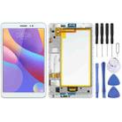 LCD Screen and Digitizer Full Assembly With Frame for Huawei MediaPad T2 8.0 Pro JDN-W09(White) - 1