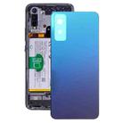 For Vivo Y30 / V2034A Battery Back Cover (Blue) - 1