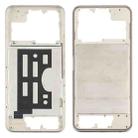 For Vivo Y70s Middle Frame Bezel Plate(Gold) - 1