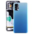 For OPPO Realme Q2 Battery Back Cover (Blue) - 1