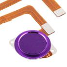 Fingerprint Sensor Flex Cable for Motorola Moto G8 Play/XT2015/XT2015-2(Purple) - 4