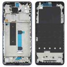 Original Front Housing LCD Frame Bezel Plate for Xiaomi Redmi Note 9 Pro 5G M2007J17C(Blue) - 1