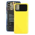 Original Battery Back Cover for Xiaomi Poco M3 M2010J19CG(Yellow) - 1