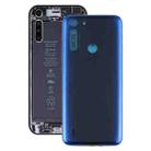 Battery Back Cover for Motorola One Fusion/XT2073-2(Blue) - 1