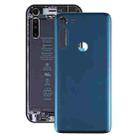 Battery Back Cover for Motorola Moto G8 Power (Blue) - 1