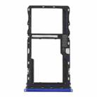 SIM Card Tray + SIM Card Tray / Micro SD Card Tray for Motorola Moto G9 Play/Moto G9 (India) (Blue) - 1