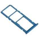 SIM Card Tray + SIM Card Tray + Micro SD Card Tray for Motorola Moto E6 Play/XT2029/XT2029-1(Blue) - 3