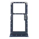 SIM Card Tray + SIM Card Tray / Micro SD Card Tray for Motorola Moto G9 Plus XT2087-1(Blue) - 1