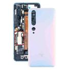 Original Battery Back Cover for Xiaomi Mi 10 Pro 5G(White) - 1