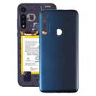 Original Battery Back Cover for Motorola Moto One Fusion Plus PAKF0002IN (Blue) - 1