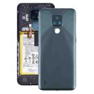 Original Battery Back Cover for Motorola Moto E7 (Grey) - 1