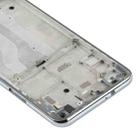 Front Housing LCD Frame Bezel Plate for Motorola Moto G Fast (Silver) - 4