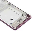 Front Housing LCD Frame Bezel Plate for Motorola One Hyper XT2027 XT2027-1 (Purple) - 5