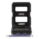 SIM Card Tray + SIM Card Tray for Xiaomi Mi 11 (Purple) - 1