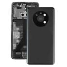 Original Battery Back Cover with Camera Lens Cover for Huawei Mate 40(Black) - 1