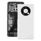 Original Battery Back Cover with Camera Lens Cover for Huawei Mate 40 Pro(White) - 1