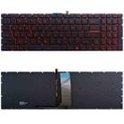 US Version Keyboard with Backlight for MSI GT62 GT72 GE62 GE72 GS60 GS70 GL62 GL72 GP62 GT72S GP72 GL63 GL73 (Red) - 1