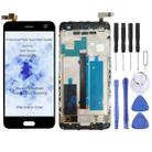 OEM LCD Screen For ZTE Blade V8 BV0800  Digitizer Full Assembly with Frame（Black) - 1