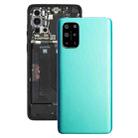 For OnePlus 8T Battery Back Cover with Camera Lens Cover (Green) - 1