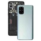 For OnePlus 8T Battery Back Cover with Camera Lens Cover (Silver) - 1