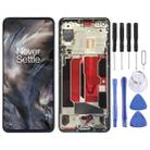 LCD Screen and Digitizer Full Assembly with Frame for OnePlus Nord(Black) - 1