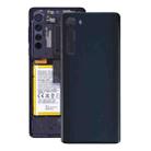 Battery Back Cover for Motorola Edge XT2063-3(Black) - 1