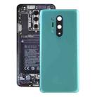 For OnePlus 8 Pro Battery Back Cover with Camera Lens Cover (Green) - 1