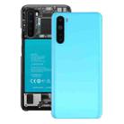 For OnePlus Nord Battery Back Cover with Camera Lens Cover (Blue) - 1