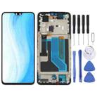 Original AMOLED Material LCD Screen and Digitizer Full Assembly with Frame for Vivo S7 V2020A - 1