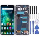 Original LCD Screen for TCL 10 Pro Digitizer Full Assembly with Frame (Grey) - 1