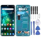 Original LCD Screen for TCL 10 Pro Digitizer Full Assembly with Frame (Green) - 1