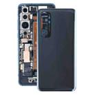 Original Battery Back Cover for Xiaomi Mi Note 10 Lite M2002F4LG M1910F4G(Black) - 1