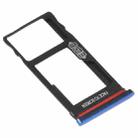 SIM Card Tray + Micro SD Card Tray for Motorola Moto One Vision / P50 (Blue) - 2