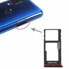 SIM Card Tray + Micro SD Card Tray for Motorola Moto One Vision / P50 (Blue) - 4