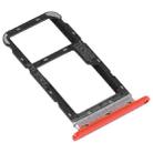 SIM Card Tray + SIM Card Tray / Micro SD Card Tray for Motorola Moto E7 Power PAMH0001IN PAMH0010IN PAMH0019IN (Red) - 2