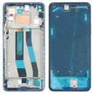 Original Front Housing LCD Frame Bezel Plate for Xiaomi Mi 11 Lite 4G M2101K9AG(Blue) - 1