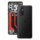 For OnePlus 9 Pro Battery Back Cover With Camera Lens (Black) - 1