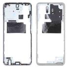 Middle Frame Bezel Plate for Xiaomi Redmi Note 10 M2101K7AI M2101K7AG(White) - 1