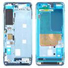 Original Front Housing LCD Frame Bezel Plate for Xiaomi Mi 10S(Blue) - 1