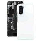 Original Battery Back Cover for Xiaomi Redmi K40 Pro M2012K11C(White) - 1